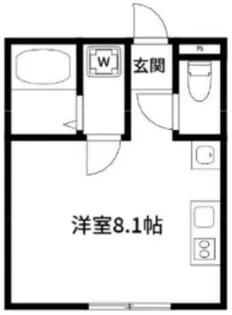 ラフォルテ上板橋【2階】の間取り
