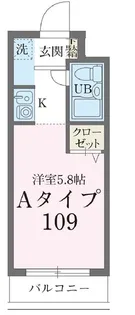 神奈川県川崎市高津区下作延7【マンション】の間取り