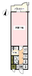 ライオンズプラザ平塚【3階】の間取り