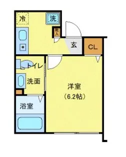 LaRochelle杉田【2階】の間取り