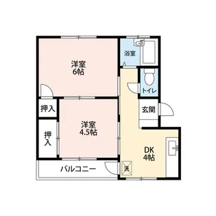 窪田ビル【2階】の間取り