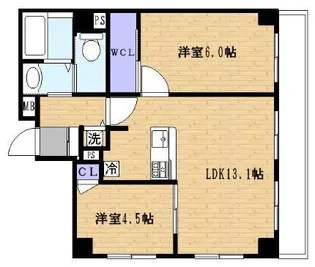 ラヴィエント浅草橋【3階】の間取り