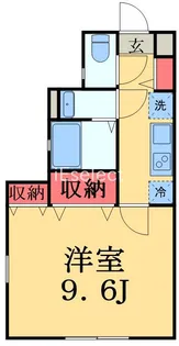 メゾン稲毛【1階】の間取り