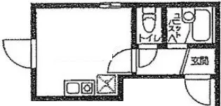 東京都豊島区南大塚2【アパート】の間取り