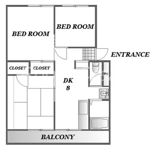 3DKの間取り画像