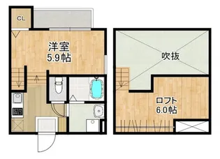 MODERN PALAZZO 諫早primo【1階】の間取り