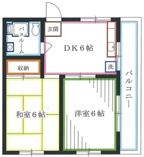 山田ビル【3階】の間取り