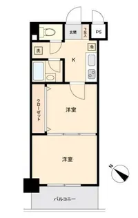 リビングステージ東仙台【1階】の間取り