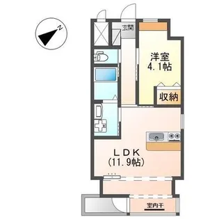 SEIKO BLD【3階】の間取り