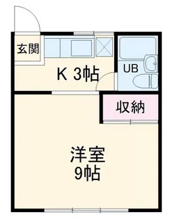 レピュート斉藤II【2階】の間取り