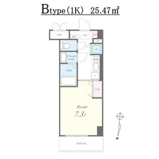 ラ・フロル【3階】の間取り