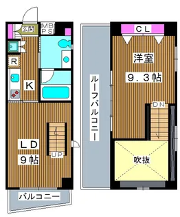 イルヴィアーレ大山金井町ビルの間取り