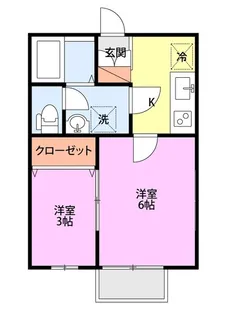 アヴァンティ【1階】の間取り