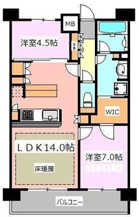 パークキューブ西ヶ原ステージ【5階】の間取り