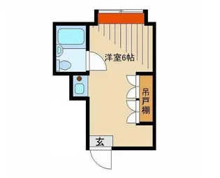 ドムール弥生町【2階】の間取り