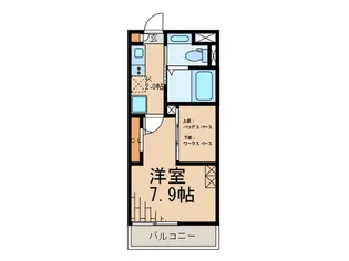 パルコート宮崎台【1階】の間取り