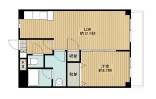 アクシオンIII【2階】の間取り