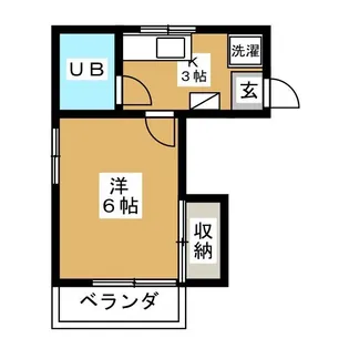 アビターレ田園調布【1階】の間取り