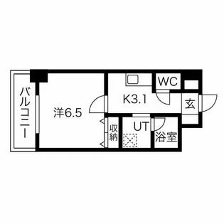 GROOVE平野【2階】の間取り