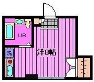 コンフォートマンション北戸田【2階】の間取り