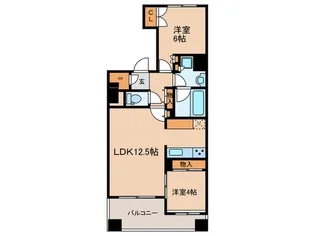 プラウドシティ小竹向原【6階】の間取り