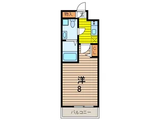 リヴシティ浦和常盤壱番館【3階】の間取り