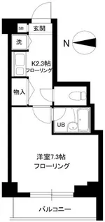 S.K.Yマンション【3階】の間取り
