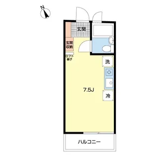 サンライズハイム【2階】の間取り