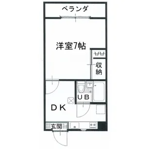 綿蒔ハイツ3号地【2階】の間取り