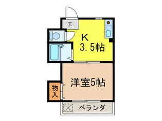 スタ-ハウス牧野【3階】の間取り