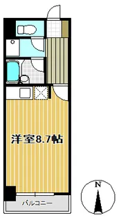 サンハイツ通町【2階】の間取り