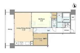 アーバンライフ目白駅前【5階】の間取り