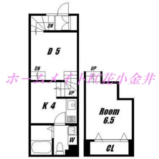 Carrefour上宿の間取り