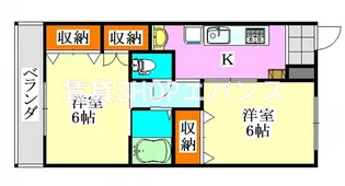 ヒカリマンション【3階】の間取り