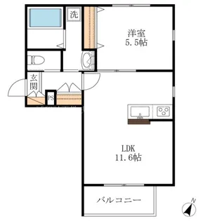 Maison.Olympia【2階】の間取り