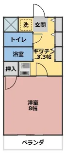 シャンテシノハラ【2階】の間取り