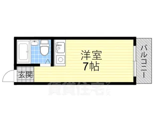 ダチロン高城【3階】の間取り