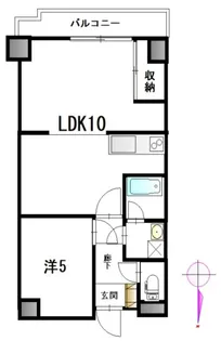 ブランシュ西荻【2階】の間取り