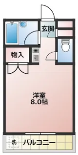 ホワイトキャッスル【2階】の間取り