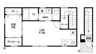 メゾン・ド・K-II【2階】の間取り