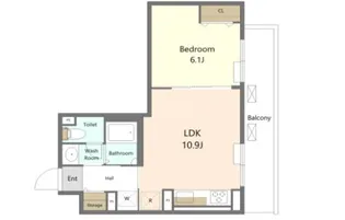 ES-Grande大森【4階】の間取り