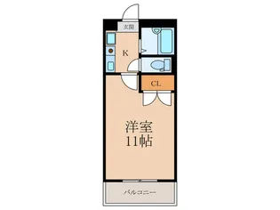 ザ バリーズスクエア【3階】の間取り