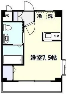 ホワイトレジデンス鷺沼【2階】の間取り