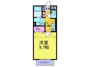 GRAND LINE【2階】の間取り