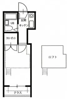 パレス戸坂桜東町【1階】の間取り