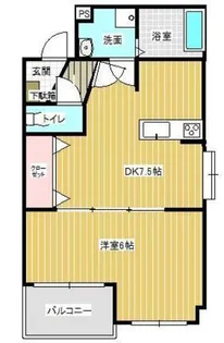 エスペランサ【2階】の間取り