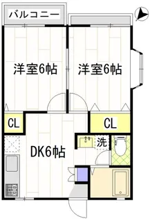 メゾンリヴィエールA【2階】の間取り