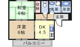 シャティハイム【2階】の間取り
