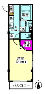K-PortII【3階】の間取り
