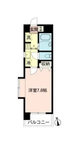 MAISON DE .F.【6階】の間取り